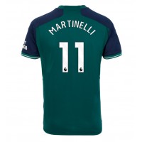 Fotbalové Dres Arsenal Gabriel Martinelli #11 Alternativní 2023-24 Krátký Rukáv